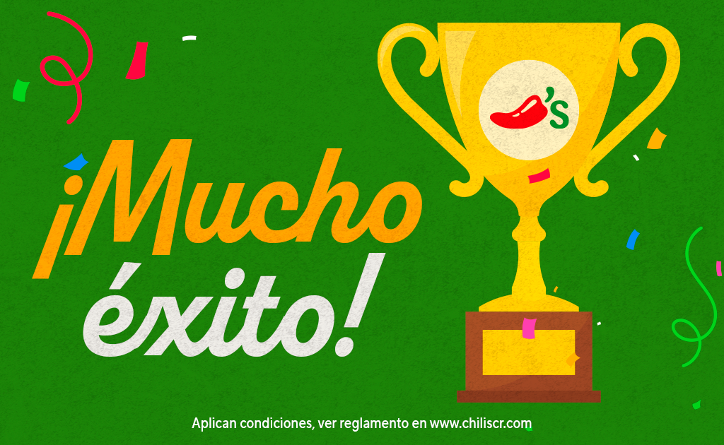 Diseño de giftcard Chili's Costa Rica